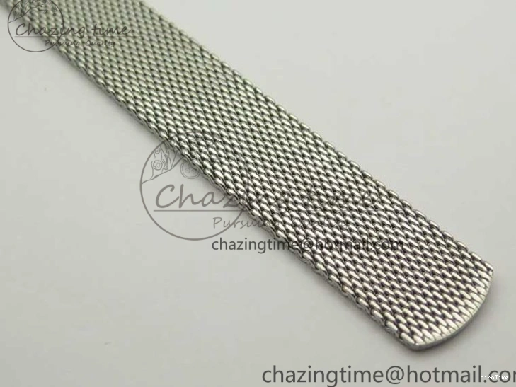 MIROTIME 0307 Portofino IW356501 SS V3 MK 1:1 Best Edition Blue Dial On SS Mesh Bracelet MIYOTA Timeless 7194